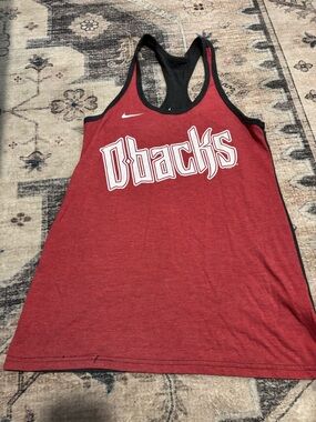 Nike D-backs Red Racerback Tank